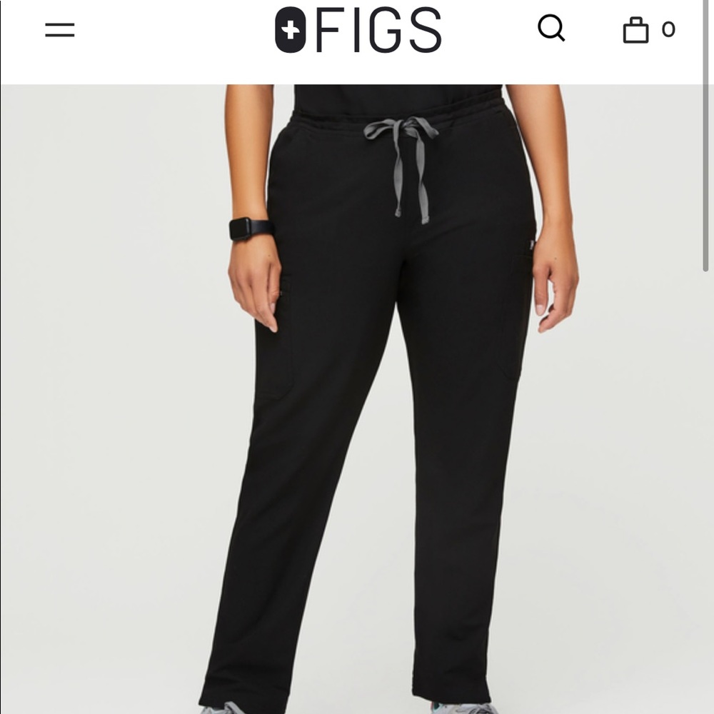 Figs Yola skinny scrub pants